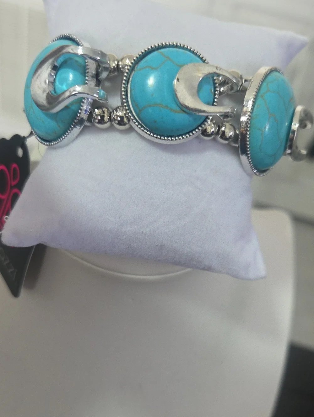 Paparazzi Eco Excellence Blue Bracelet NWT